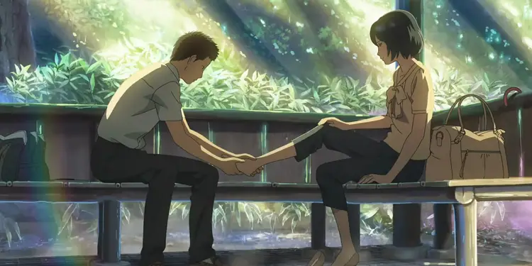 Bu Yılın En İyi Romantik Animeleri 4 Kotonoha no Niwa