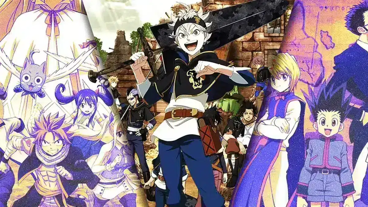 Black Clover Benzeri Animeler