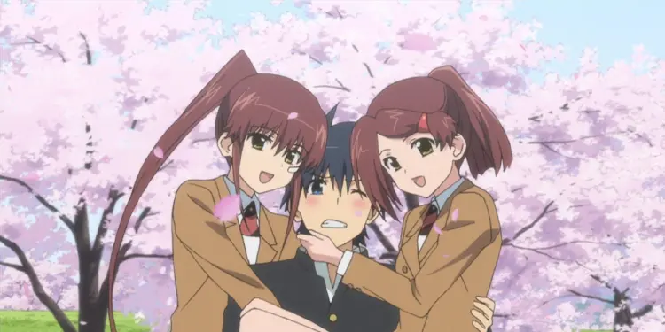 Kanokon Benzeri Animeler 8 Kiss x Sis