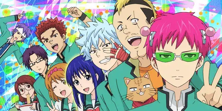Ana Karakterin Gücünü Sakladığı Animeler 7 The Disastrous Life of Saiki K