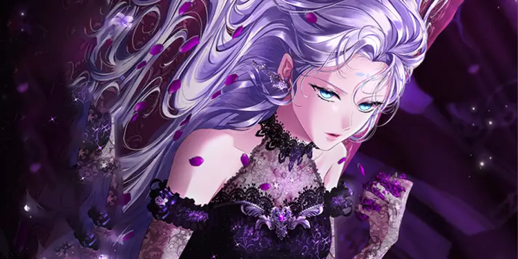 The Blooming Violet in the Back Garden